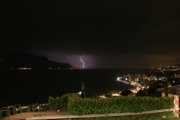 Orage sur le Leman - 001